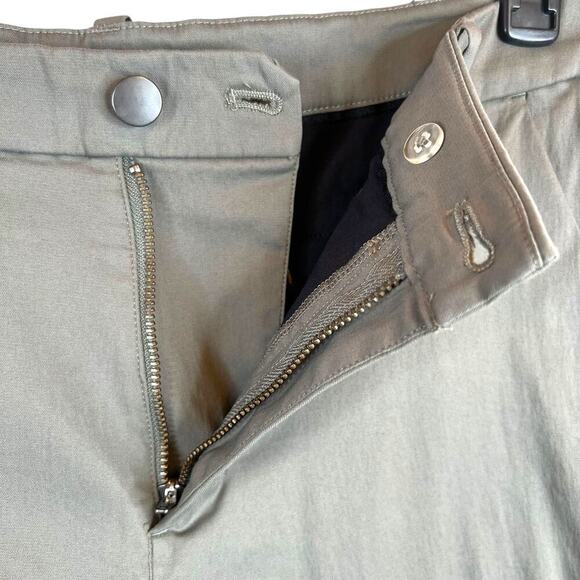 Lululemon 9" Commission Shorts Warpstreme Performance Chino in Gray Men's 31 W - Picture 7 of 15